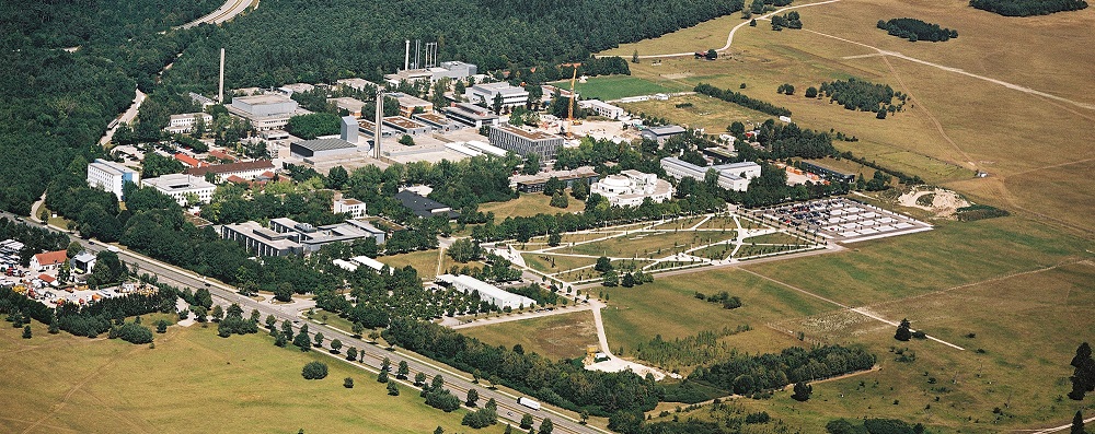 Luftaufnahme vom Helmholtz Zentrum München